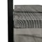 Alaterre Furniture Pomona Metal and Wood 2-Shelf End Table, Slate Gray AMBA02SG - alternate 5